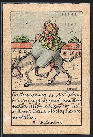 Cartes postales: Handgemalt sign. Anton Suchomel: Hernals – D'occasion à Berlin par bartko-reher