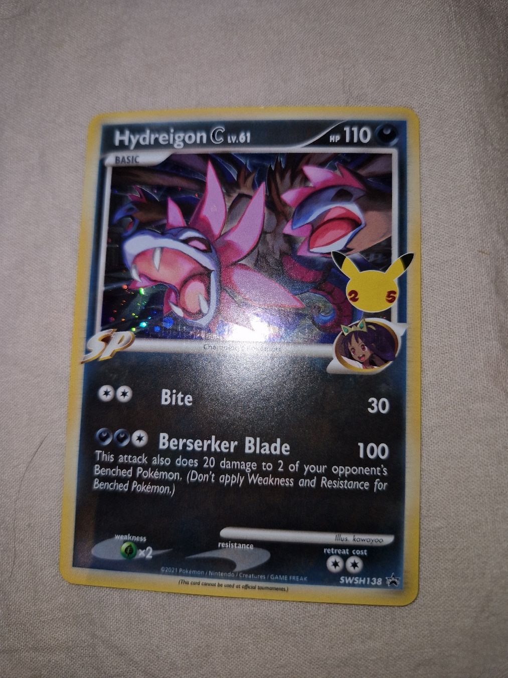 Pokémon Sammelbilder & Trading cards: Hydreigon Celebration 25 th Pokémon  – Neu (gemäss Beschreibung) aus Les Acacias von S.Vieira 2
