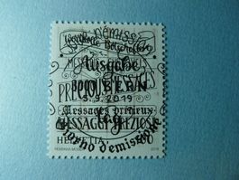 2019 Sondermarke Handlettering ET Vollstempel 1746