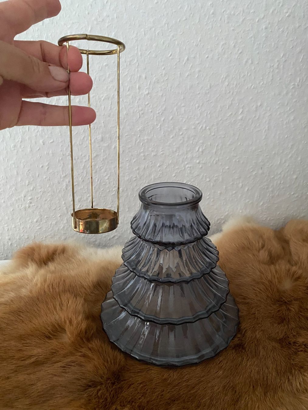 Tutte le decorazioni: Glastannenbaum mit Kerzenhalterung herausnehmbar – Nuovo (secondo la descrizione) da Stetten SH venduto da bijoux18 1