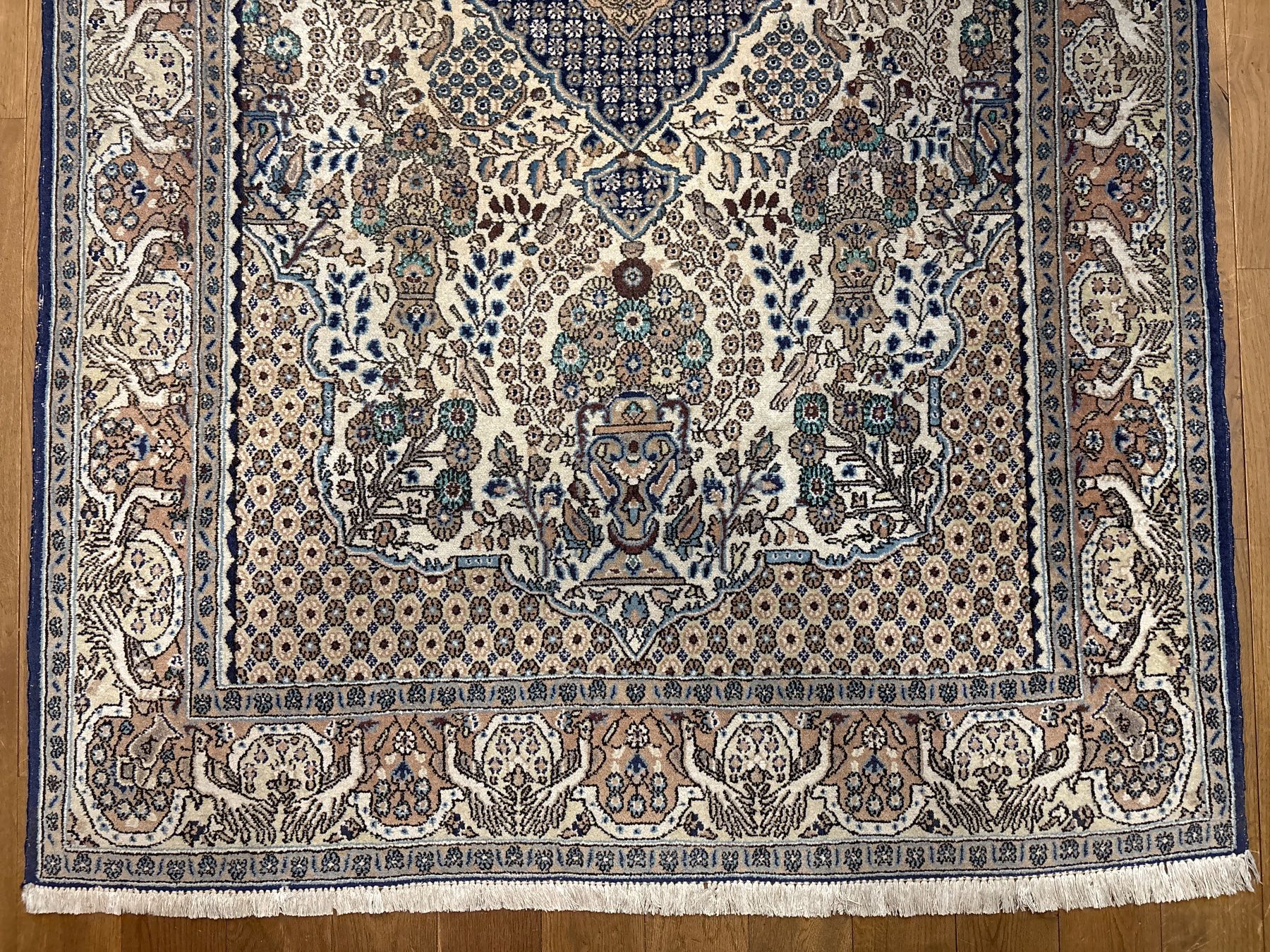 Tappeti: Qom mit Seide - handgeknüpfter Perserteppich – Usato da Bennau venduto da Mayer_Carpets 6