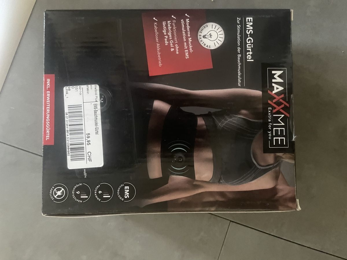 Cinture: EMS Fitness -Gürtel – Nuovo e nell'imballaggio originale da Münchwilen TG venduto da SeHuDoHu