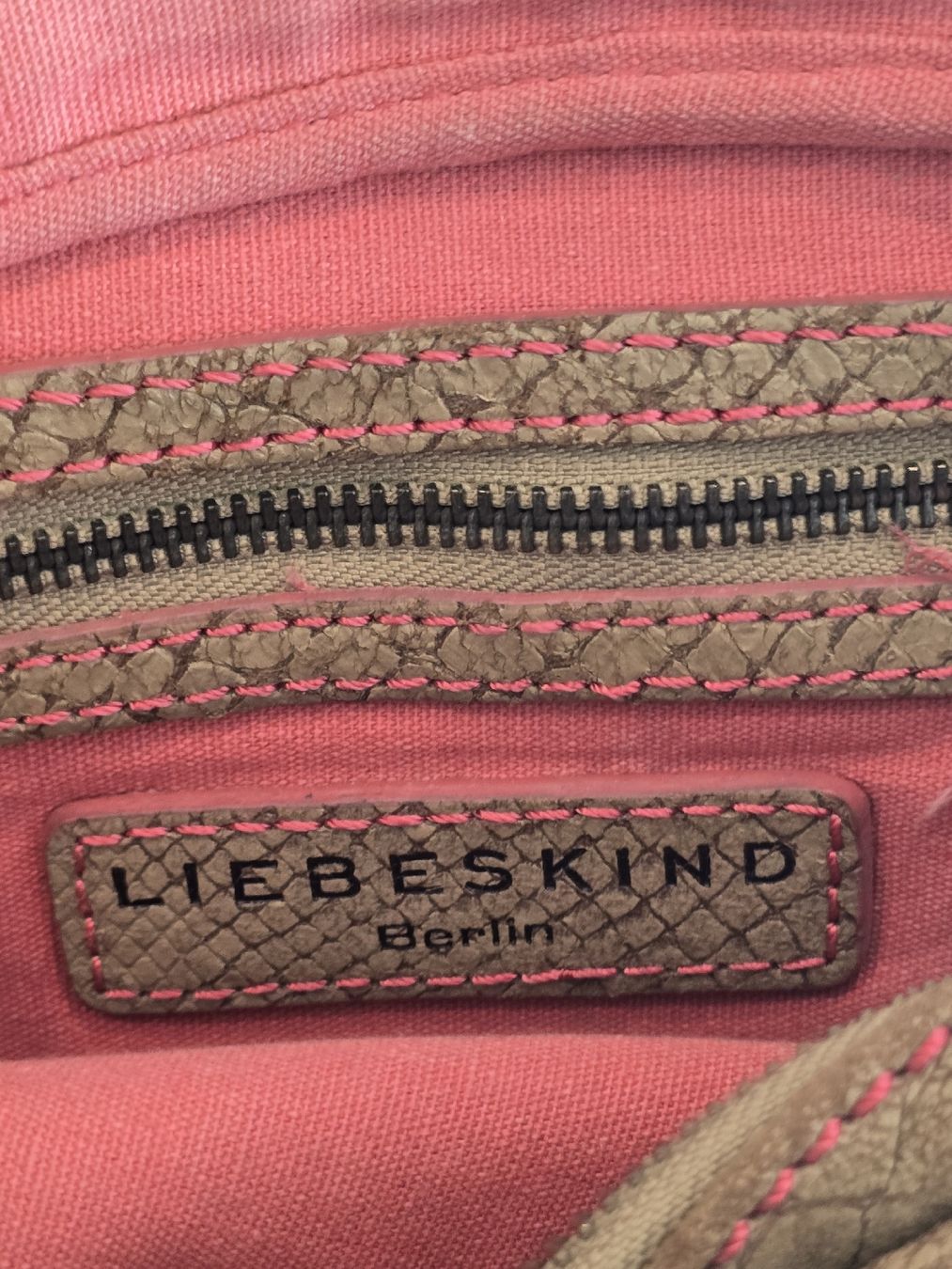 Liebeskind Borse da donna: LIEBESKIND BERLIN Ledertasche,  Schlangenoptik – Usato da St. Gallen venduto da charly92 4