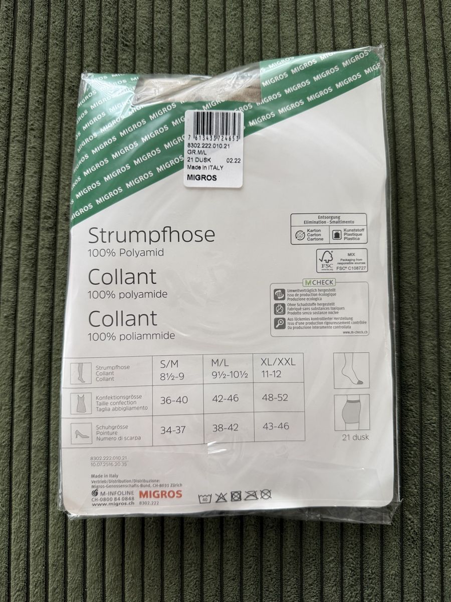 Strümpfe & Strumpfhosen: strumpfhose (M/L) – Neu und originalverpackt aus Freidorf TG von driftingforthrifting 1