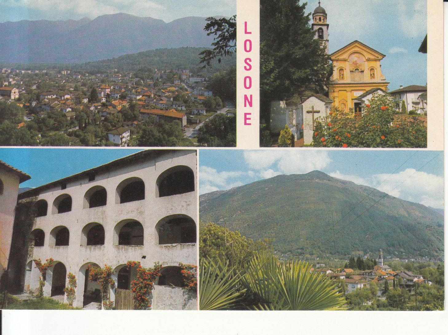 Cartoline postali: Losone 1984 – Usato da Bürglen TG venduto da StampGraf