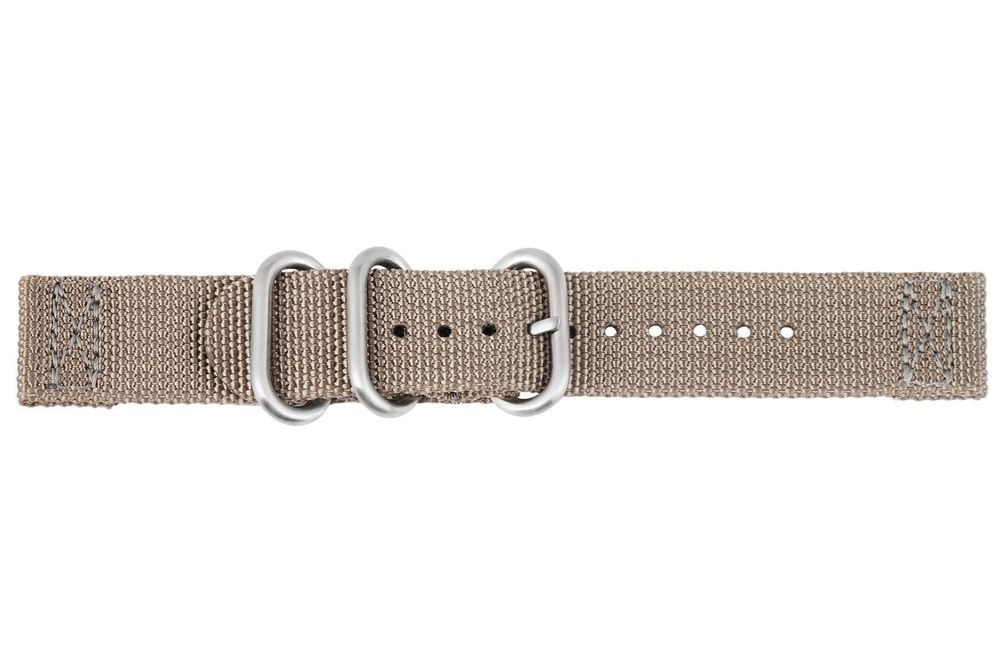 Nato Uhrenband Nylon 22mm grau Neu 3