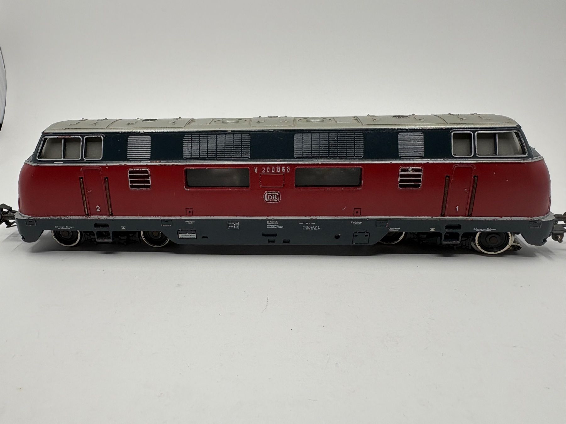 Märklin Modellini di ferrovie: Märklin DB V 200060 Diesellok Veteran – Usato da Forch venduto da Hanimann-Robinson 1