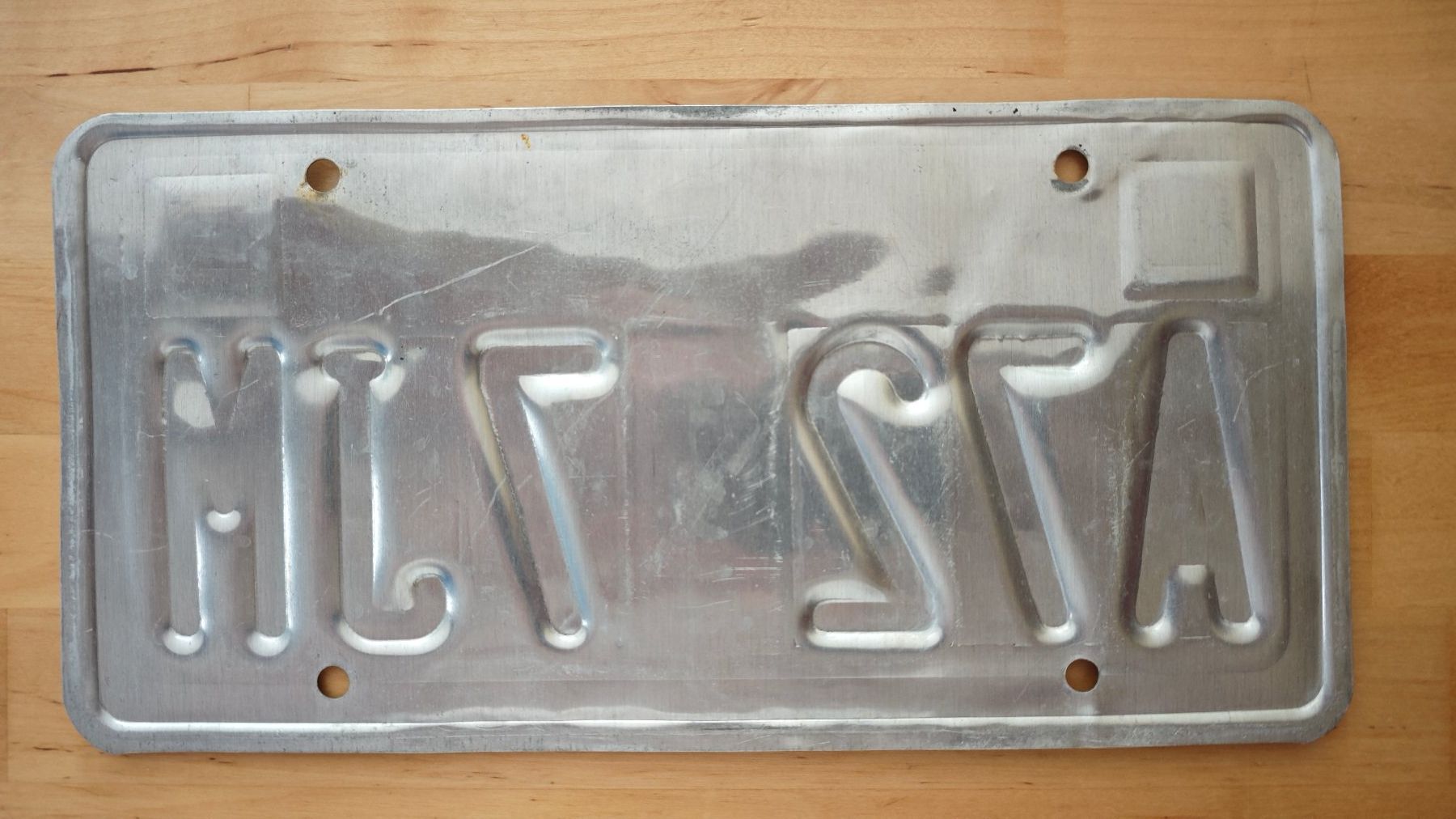 Insegne: US Licence plate Utah State – Usato da YVERDON-LES-BAINS venduto da CYBERSALE 1