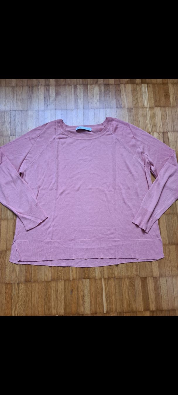 Zara Maglioni & Felpe: Dinner Pullover Frühlingspullover gr L Rosa Zara – Usato da Emmenbrücke venduto da gatasalvache 2