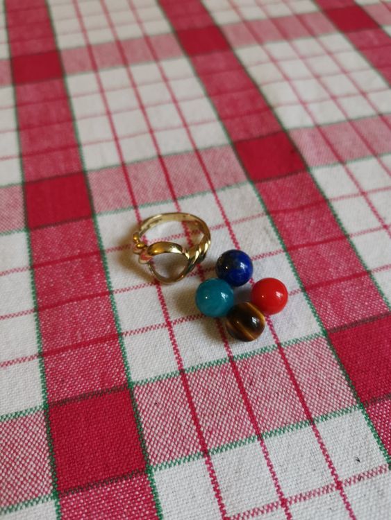 Bague avec pierre discount interchangeable