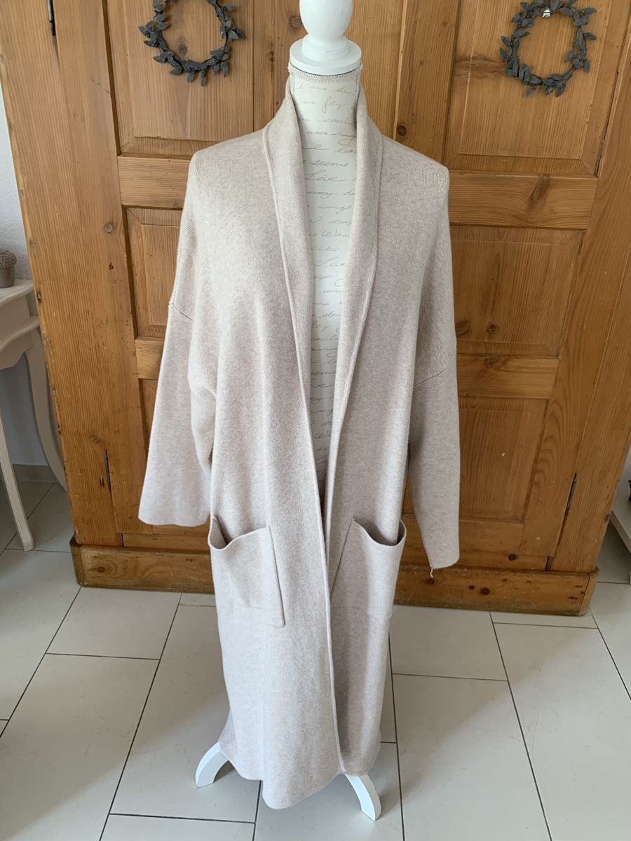 Mango Mäntel: Mango Strickmantel beige Gr. XL – Gebraucht aus Ellikon an der Thur von Bali1999 1