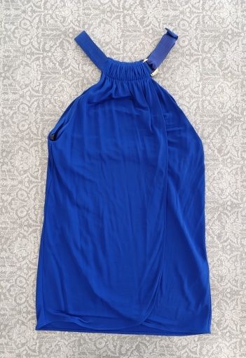 Roberto Cavalli Top: Roberto Cavalli Bluse Königsblau Gr.  XS – Nuovo (secondo la descrizione) da Hergiswil NW venduto da pol_9dl8 3