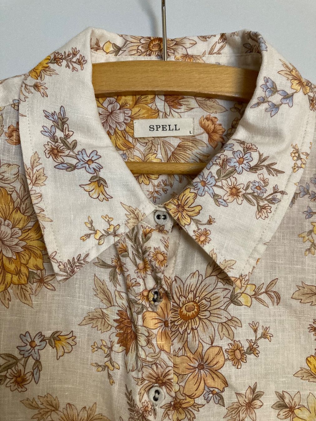 Camicette: Leinenbluse/hemd von spell designs – Usato da steffisburg venduto da Dstauffer 1