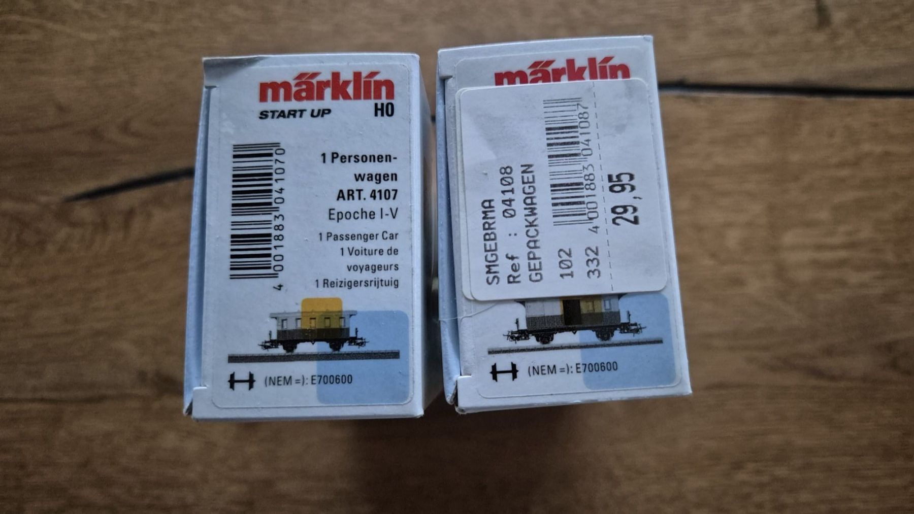 Märklin Modellini di ferrovie: Personen- und Gepäckwagen – Nuovo e nell'imballaggio originale da Schattdorf venduto da Emma110 1