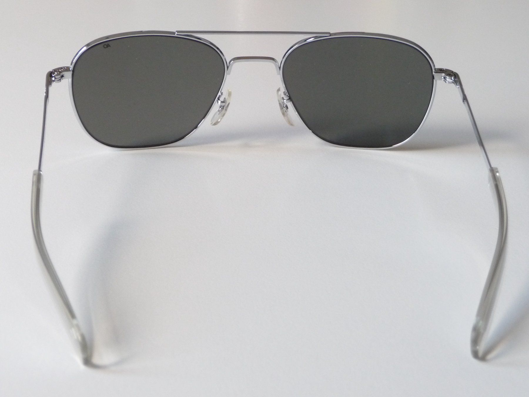 Occhiali & Lenti: KLASSIKER American Optical Original Pilot 57mm silber grau.G – Nuovo e nell'imballaggio originale da Winterthur venduto da ricofly 6