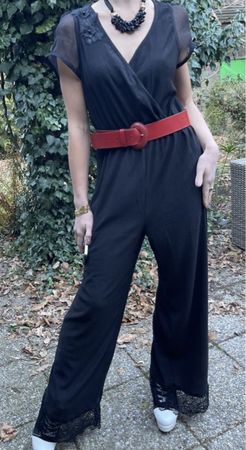Glamour e elegante Tuta per feste-Tg M/L/XL-nuovo