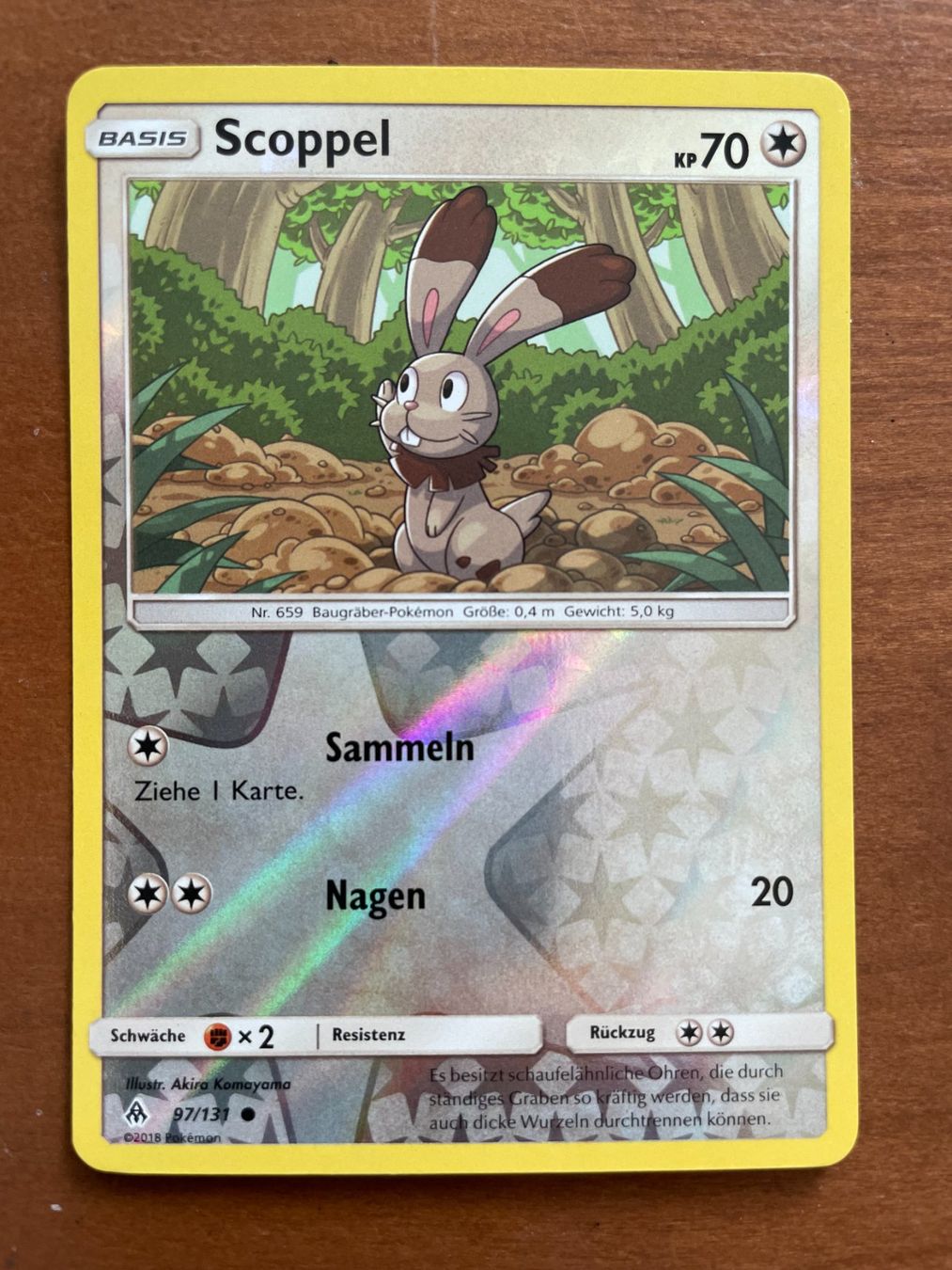 Pokémon Sammelbilder & Trading cards: Pokemon Scoppel Reverse (Versand gratis) – Neu (gemäss Beschreibung) aus Chur von Angerson