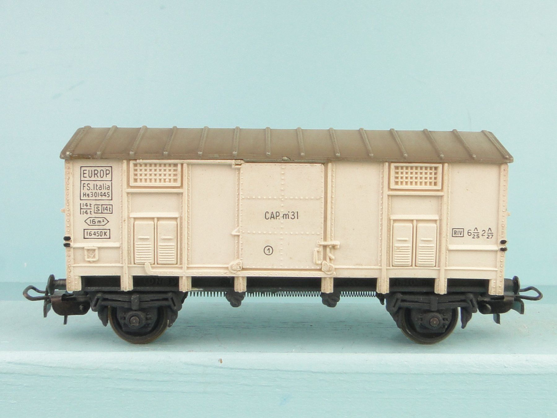 Pocher Modellini di ferrovie: Pocher H0 FS Kühlwagen, DC – Usato da Bülach venduto da cann11 1
