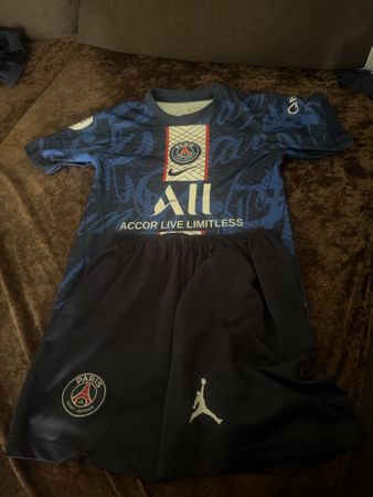 Fussballtrikot Neymar Jr Paris Grösse 128 