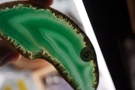 Achat Grüner    Scheibe   Verde   Ab 1.-(1)