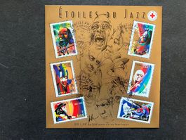 Frankreich 2002 Jazz  Block   Erstag  (A424)