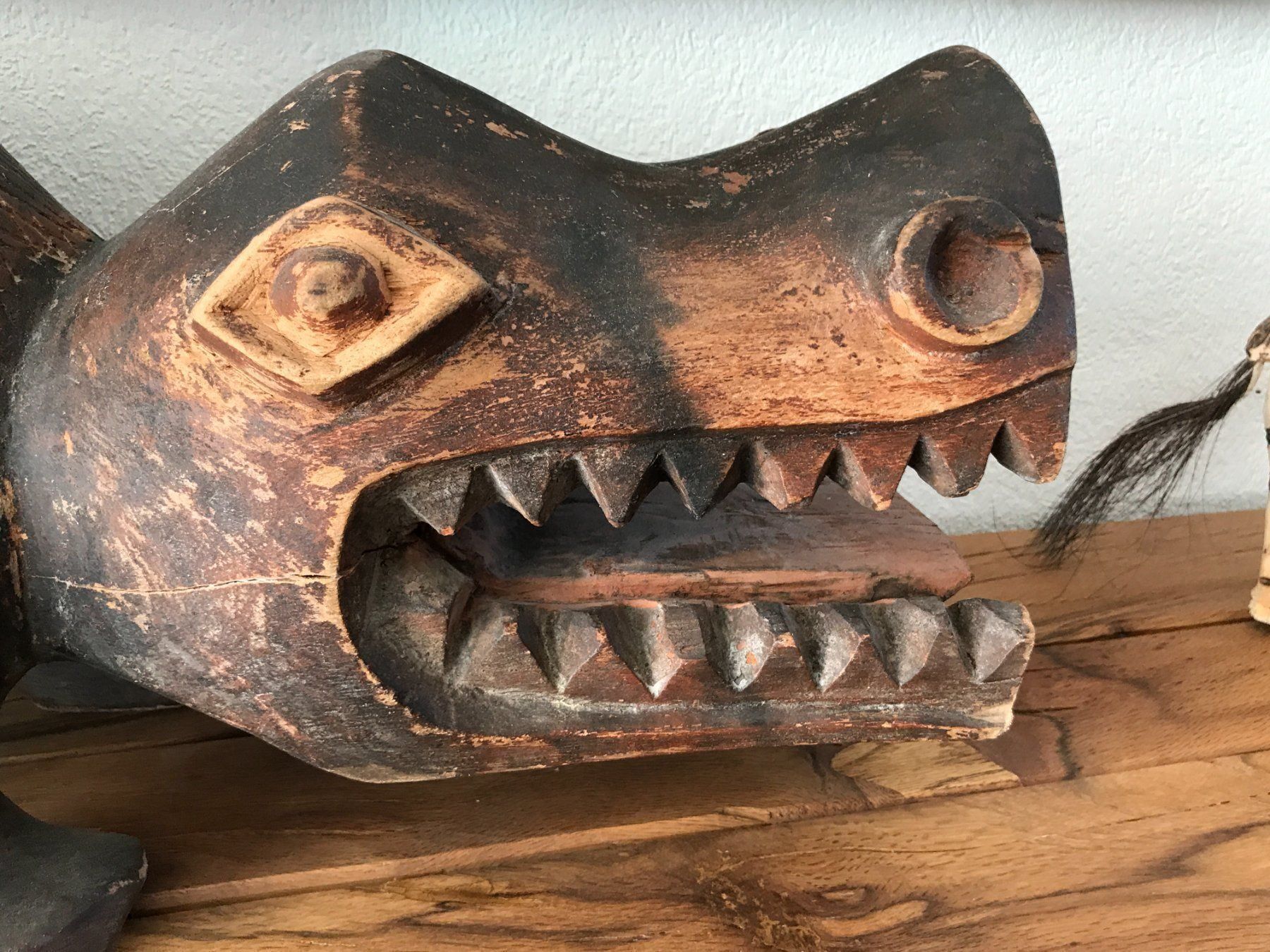 Sculture & Statue: Krokodil Vorratsbehälter südl. Afrika – Usato da Fehraltorf venduto da Swisscollector 1