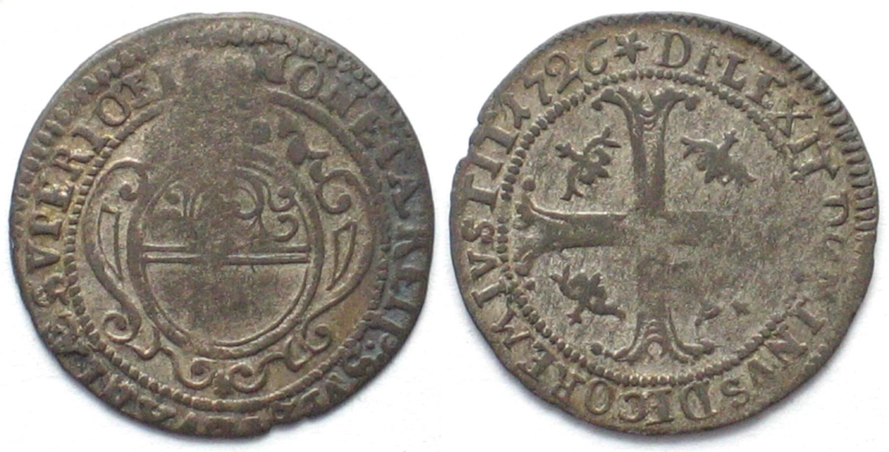Tutti le monete: OBWALDEN Halbbatzen 1726 Billon vz+! – Usato da Riehen venduto da sesambestcoins2004