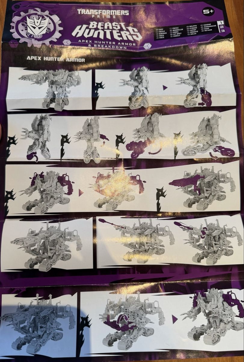 Hasbro Baukästen: Transformers Prime Beast Hunters Apex Hunter Armor&Breakdown – Gebraucht aus Küsnacht ZH von Haus65 3