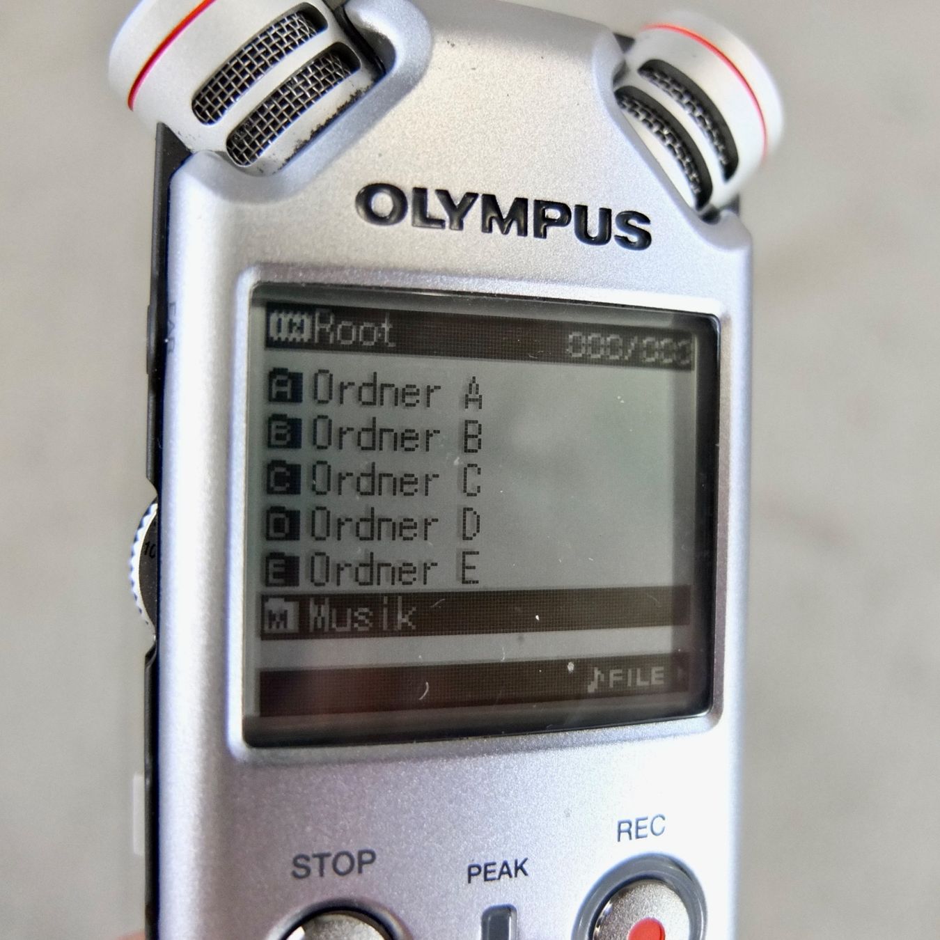 Olympus Registratori: Olympus LS-11 Recorder – Usato da Basel venduto da Brocki-auf-dem-Wolf 3