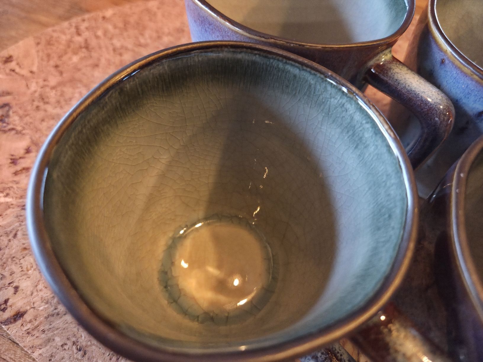 Tassen: 4 wunderschöne, einzigartige Kaffeetassen – Gebraucht aus Grosshöchstetten von Dirue 4
