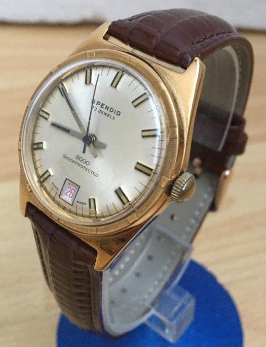 Uhren: Spendid Handaufzug Herren Armbanduhr – Gebraucht aus Matzendorf von BTCSwisswatcher 2