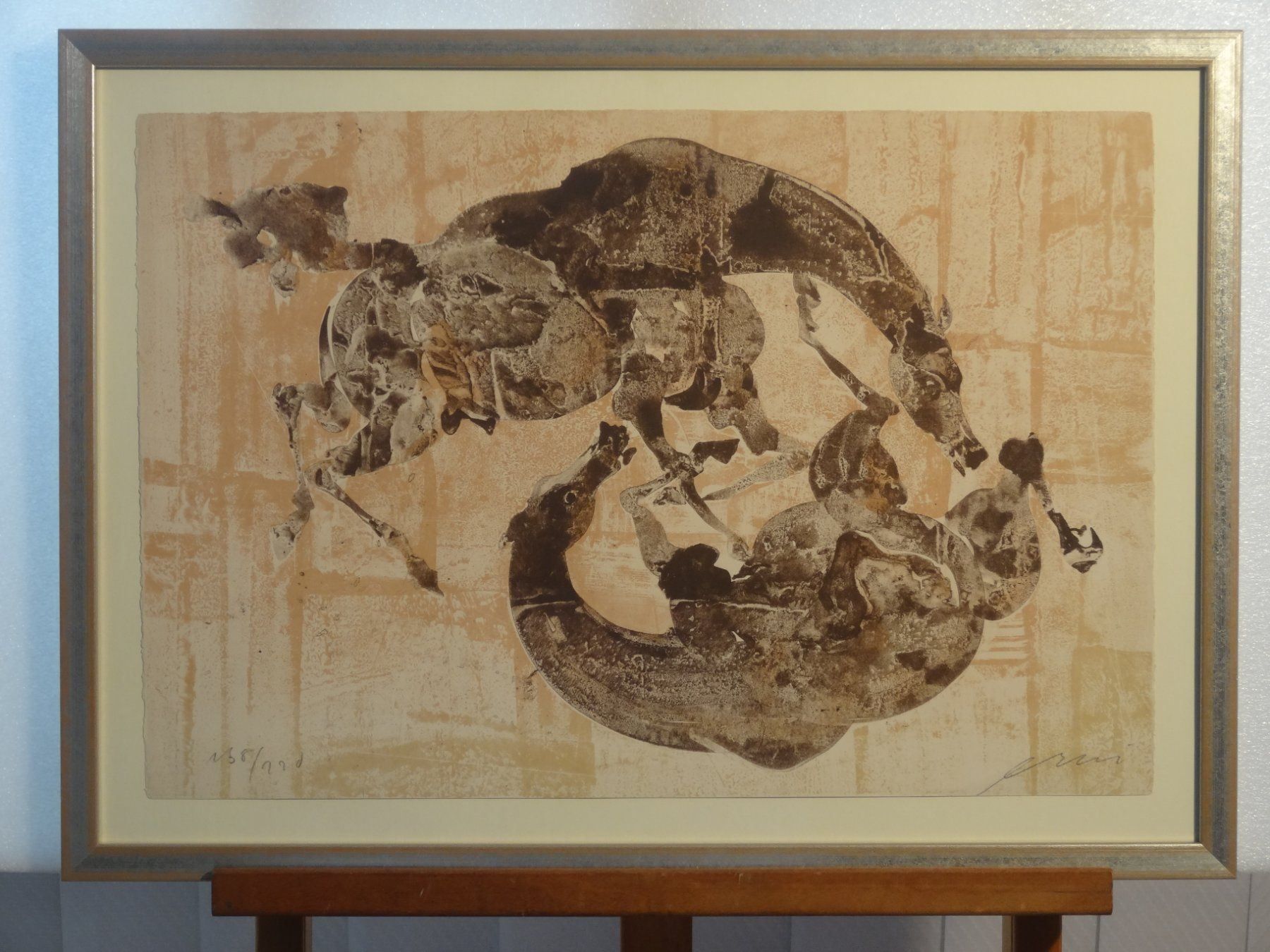 Grafiken & Lithographien: Hans Erni Litho "Tanzende Pferde" sign. – Neu (gemäss Beschreibung) aus Allschwil von marketingprojects