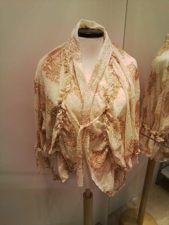 Niederberger Blusen Jacke Chiffon ähnlicher Stoff romantisch
