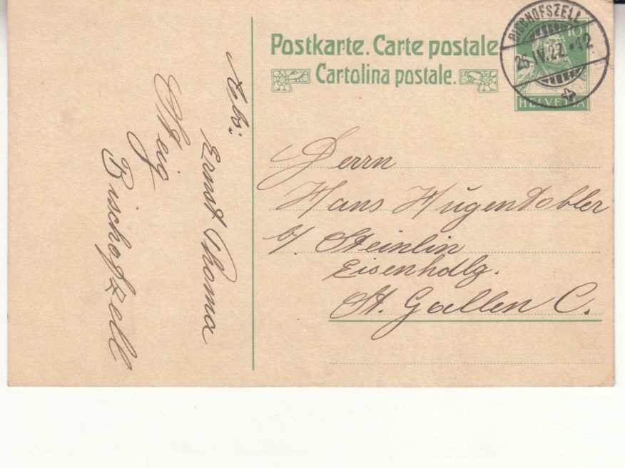 Alle Briefmarken: SGK PK 079 mit ST Bischofszell – Gebraucht aus Bürglen TG von StampGraf