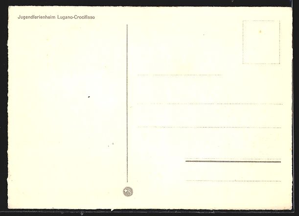 Cartes postales: AK Lugano-Crocifisso, Jugendferienheim – D'occasion à Berlin par bartko-reher 1