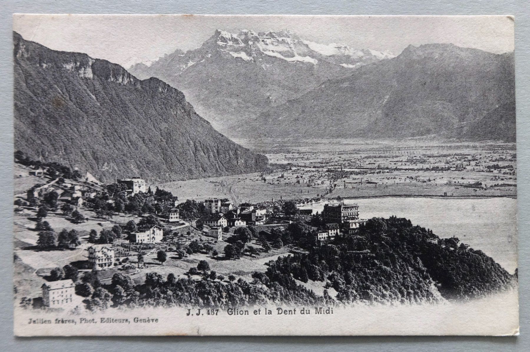 Ansichtskarten: Glion et la Dent du Midi – Gebraucht aus Fétigny von Billy2miny