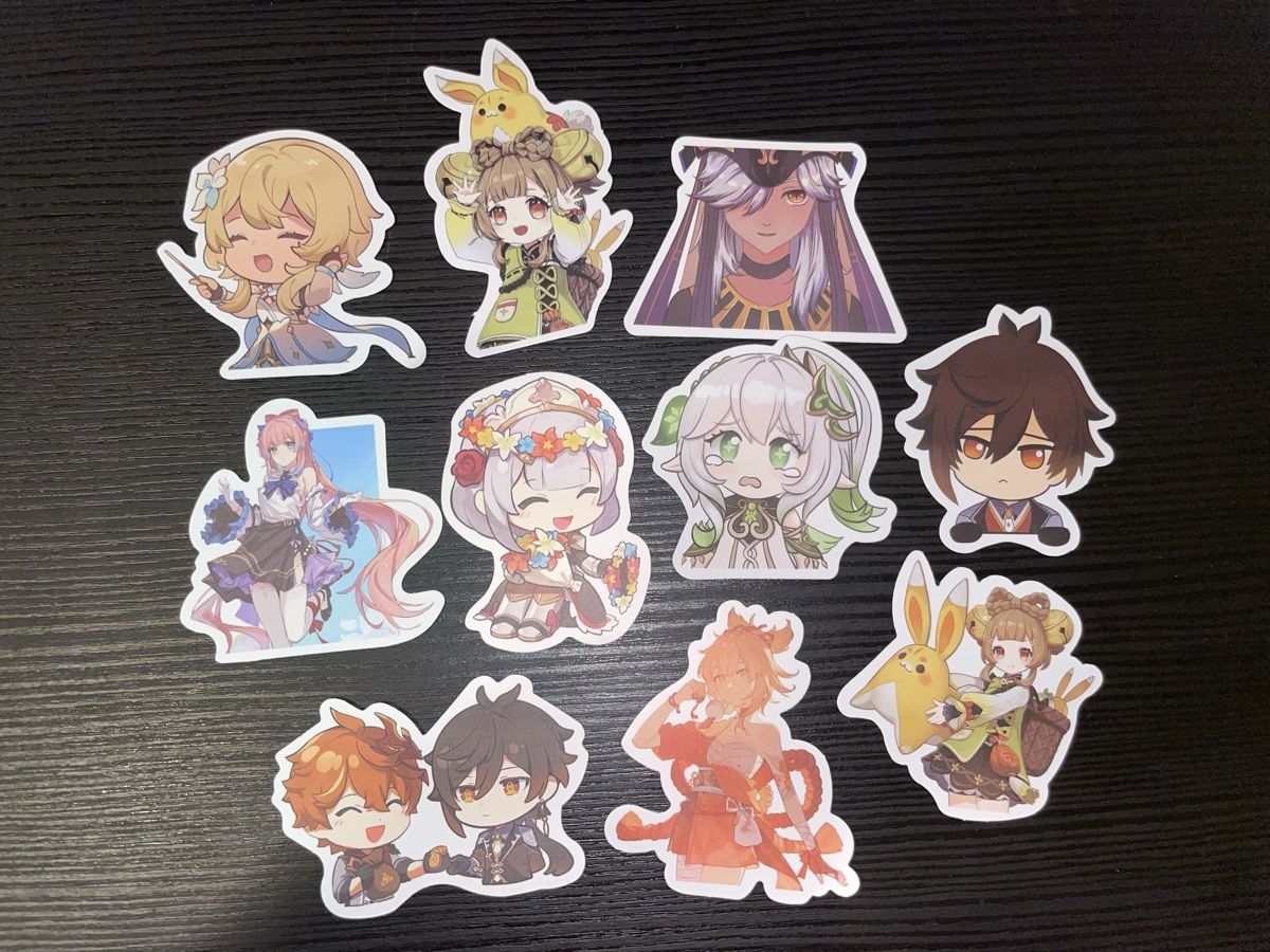Aufkleber: Genshin Impact Sticker 50Stk. – Gebraucht aus Glattfelden von Aura_X 1