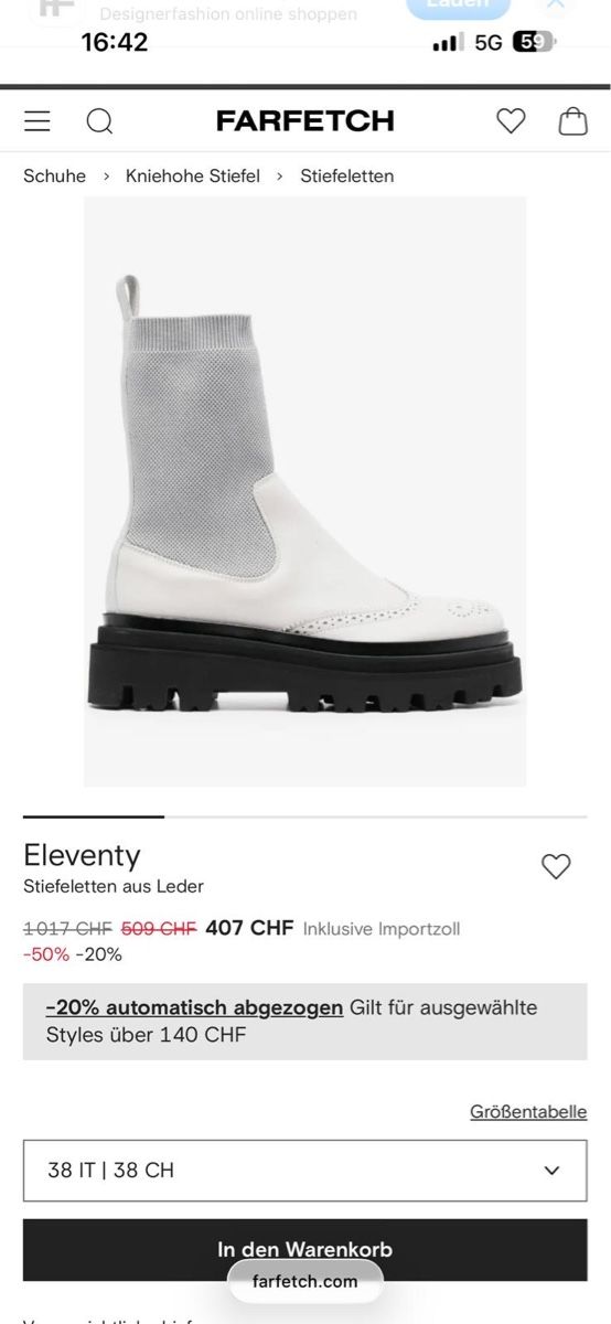 Eleventy Scarpe da donna: Stiefele Eleventy – Nuovo e nell'imballaggio originale da Binningen venduto da Yuliya15 4