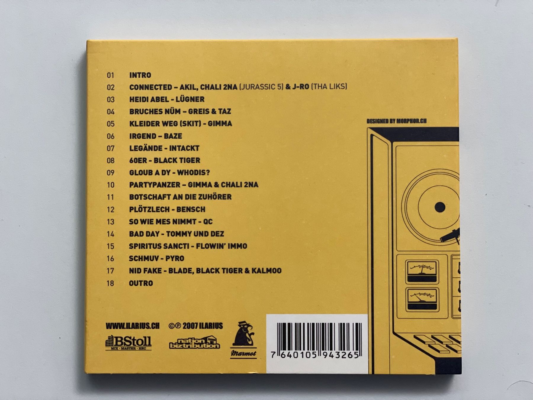 CD: Ilarius - Connected – Usato da Muri b. Bern venduto da AdidasCollector 1