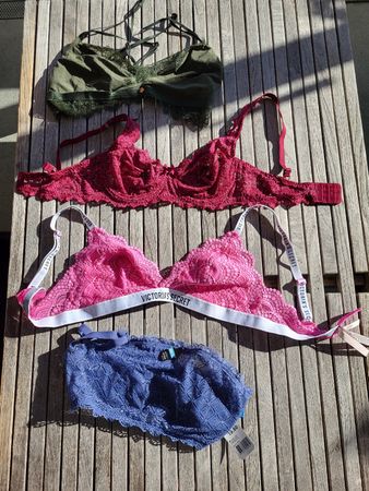 BH Set Victoria Secret und weitere Marken 4 Stück diverse