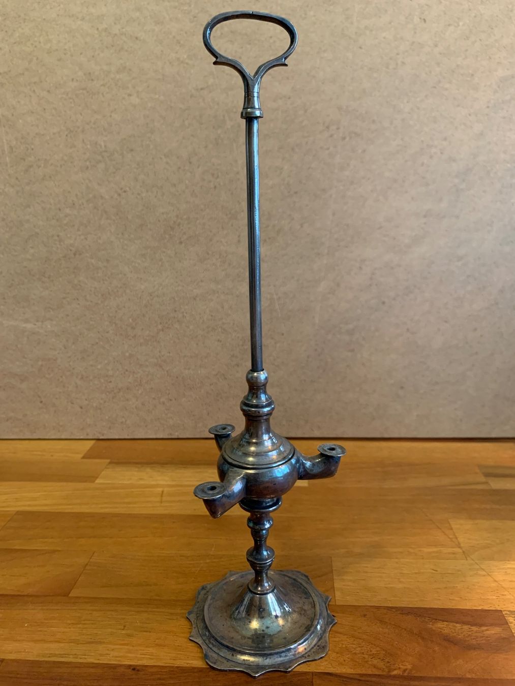 Lampade: schöne venezianisch Öllampe evt. versilbert – Usato da Winterthur venduto da sommer_2019 1