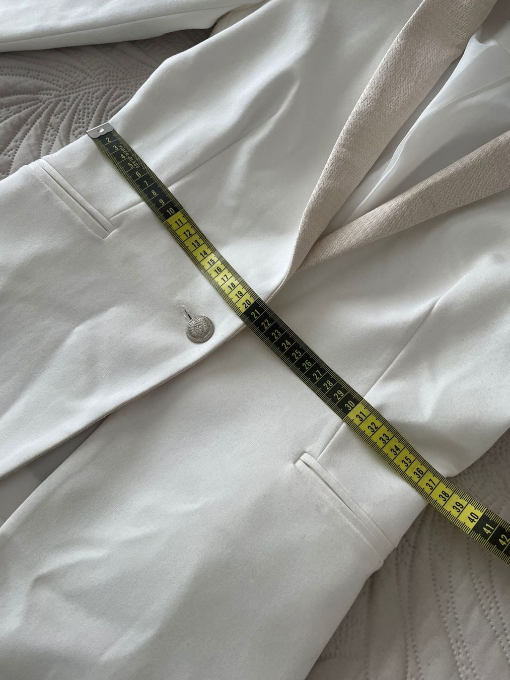 Jacken: Slim fit Blazer, Ecru, Gr. 36 – Gebraucht aus Winterthur von GrobyK 5