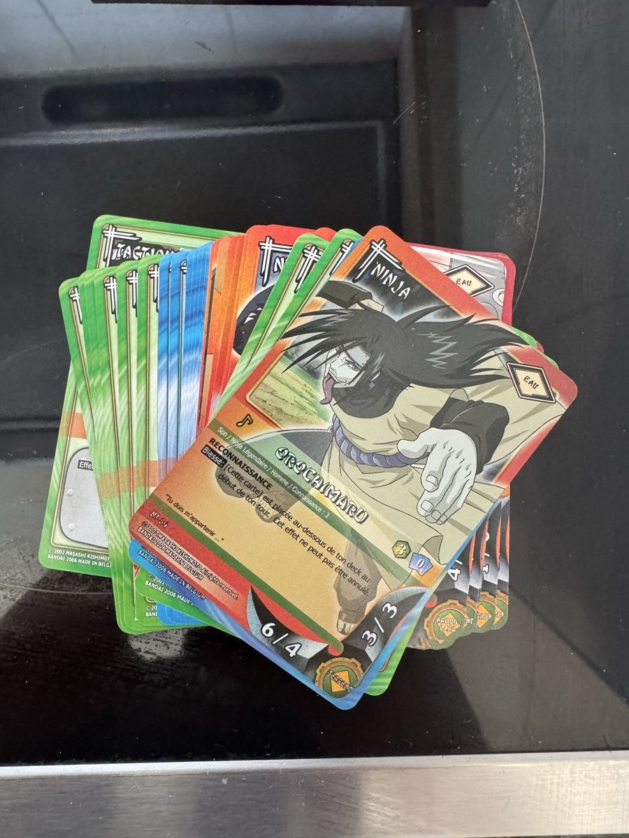 Carte collezionabili: Lot Cartes Naruto – Usato da Puplinge venduto da que_8hwf 1