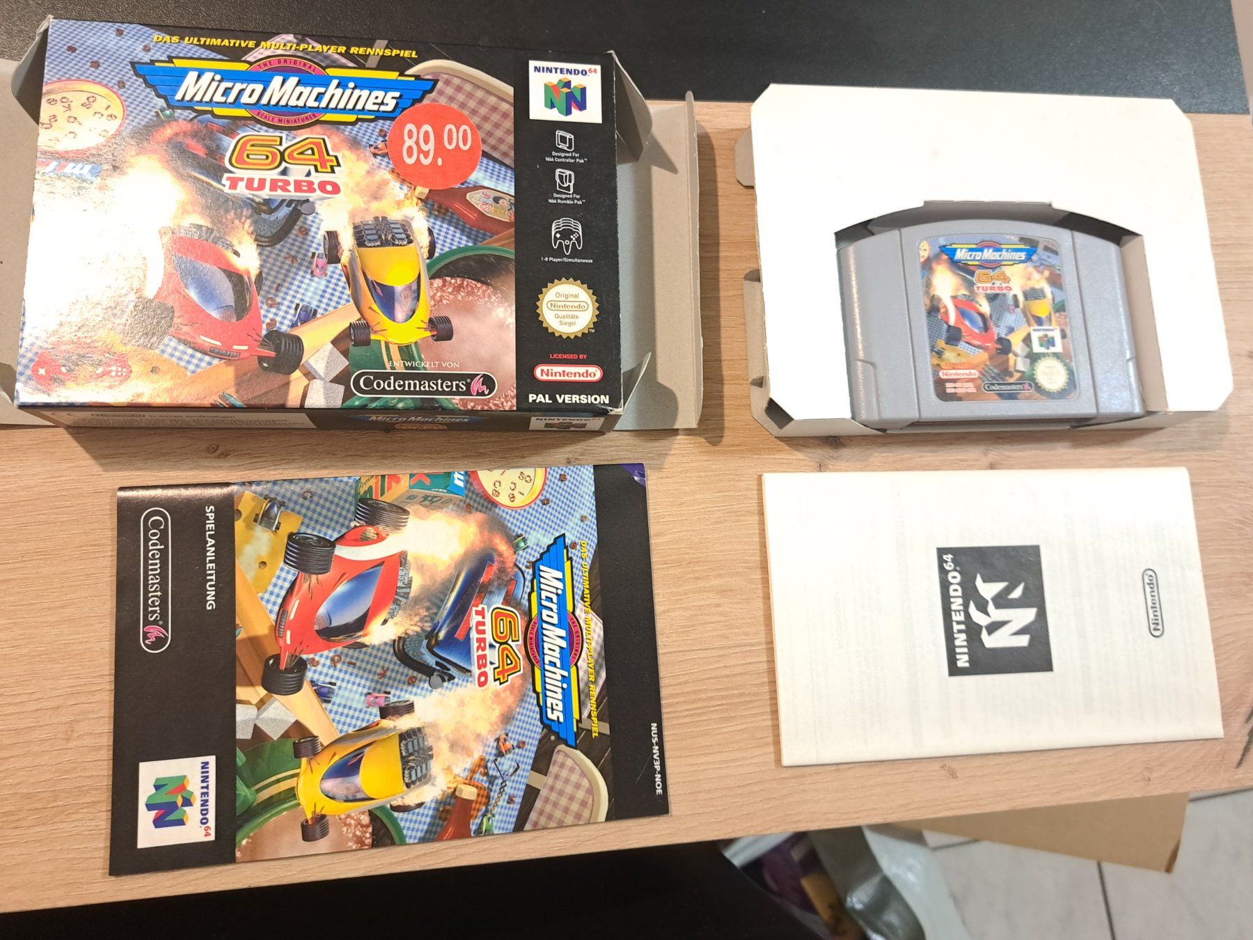 Nintendo Giochi: Nintendo 64 /  Micro Machines 64 Turbo – Usato da koblenz venduto da Retrotrip 2