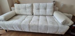 NEUWERTIGES Bettsofa (Farbe Elfenbein)