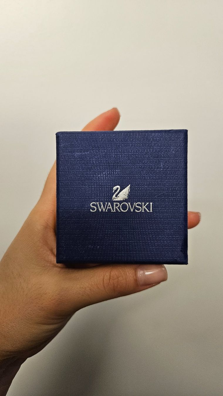 Swarovski Catenine: Swarovski Sparkling Dance Round Halskette Gold – Nuovo e nell'imballaggio originale da Eschlikon TG venduto da DevilsWings 2