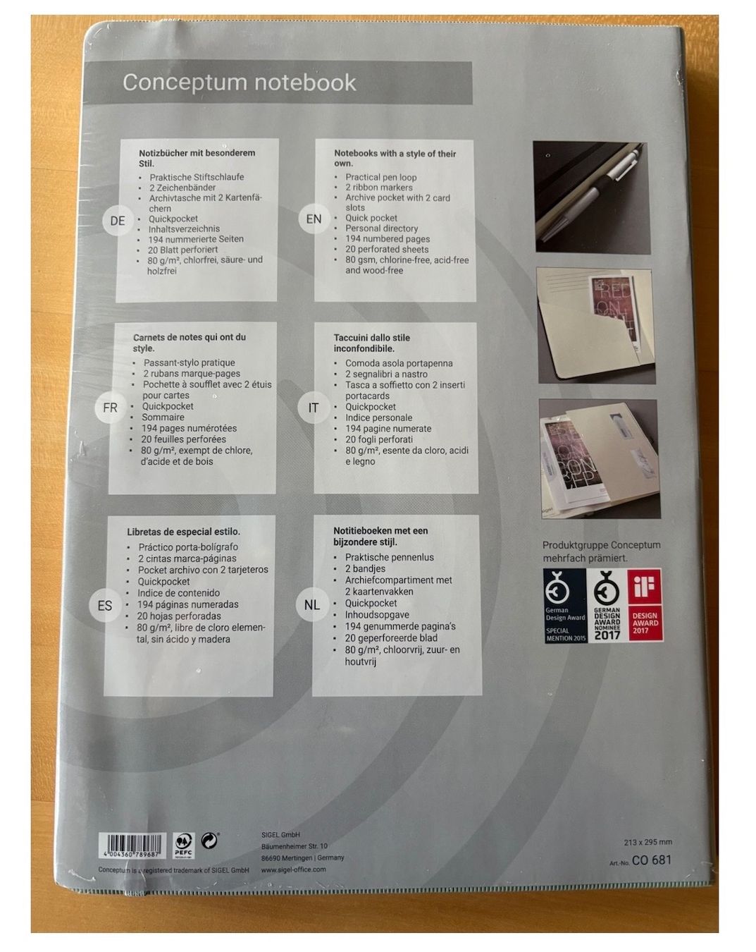 Blocchi: Sigel - Primium Notizbuch – Nuovo e nell'imballaggio originale da Wila venduto da gutgut3 1