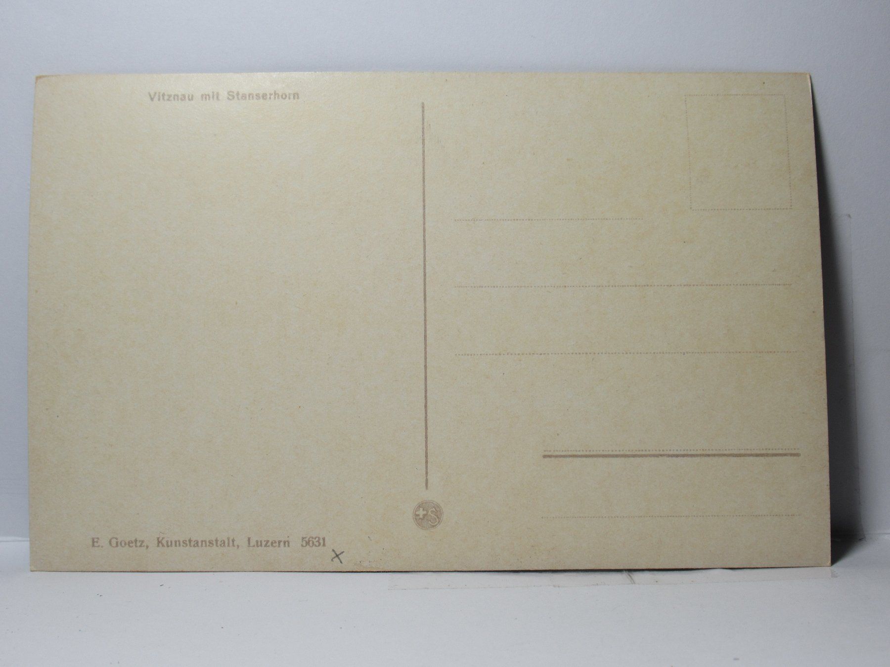 Cartoline postali: Vitznau mit Stanserhorn , Kirche – Nuovo (secondo la descrizione) da Grenchen venduto da Bluemchen1900 2