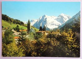 Klosters 1200 m, Canardhorn u. Wisshorn