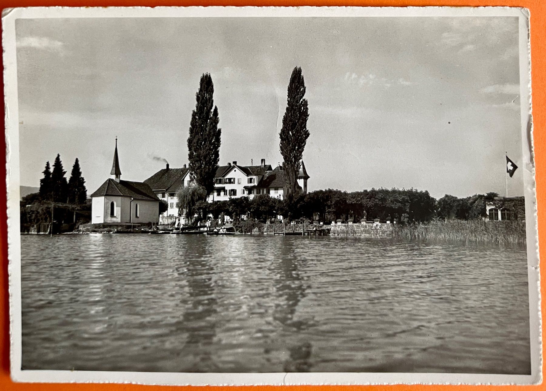 Cartoline postali: HURDEN - FREIENBACH - HÔTEL ADLER – Usato da Lutry venduto da Ediego